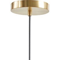 kern blue pendant light   