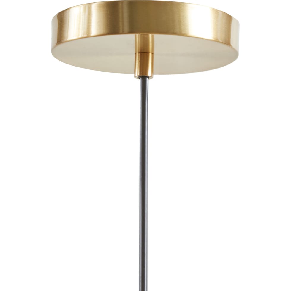 kern blue pendant light   