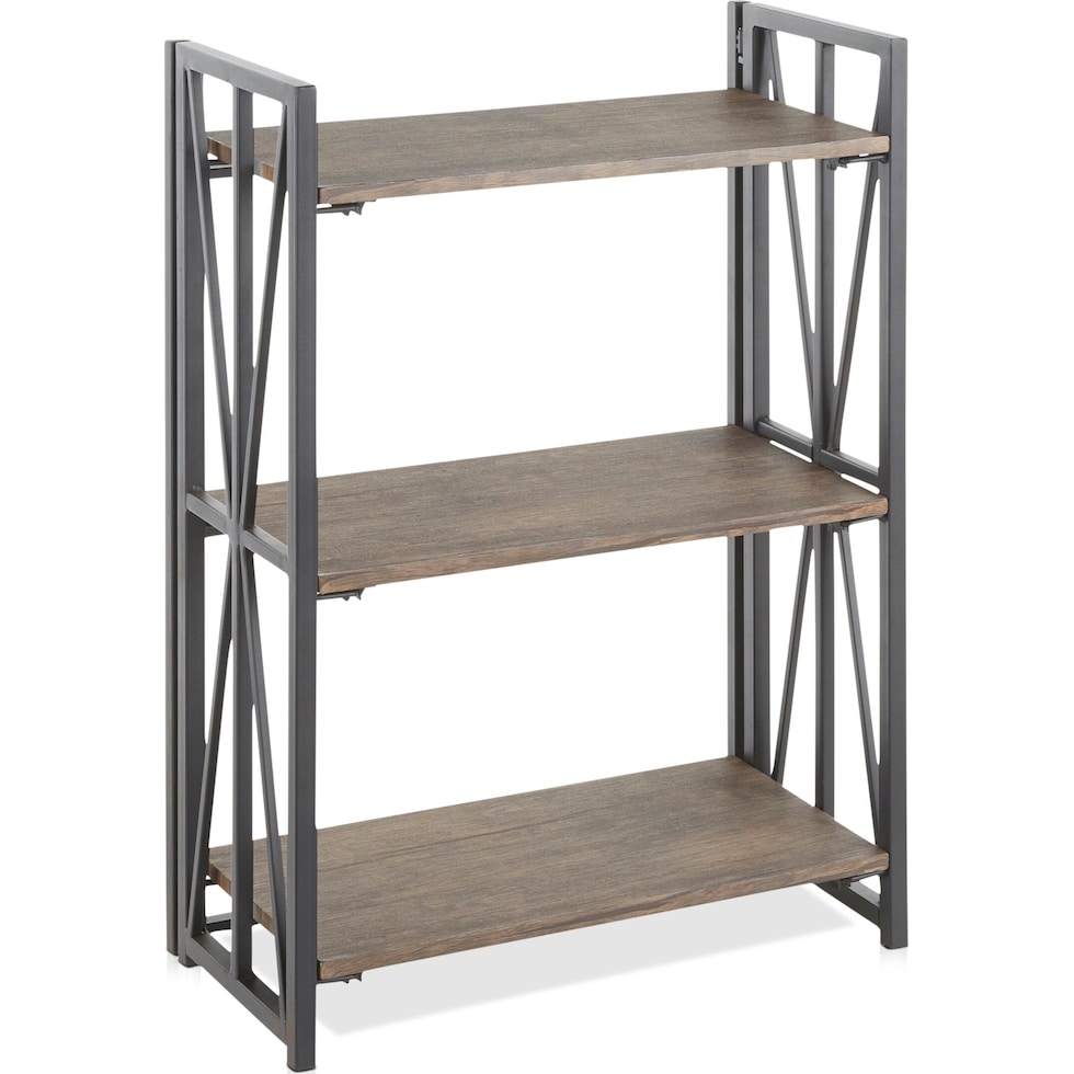 keston black brown bookcase   