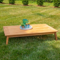 key west light brown outdoor coffee table   