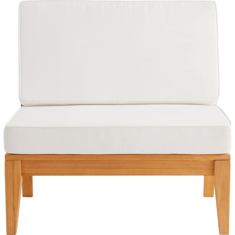 key west natural antique white outdoor chair   
