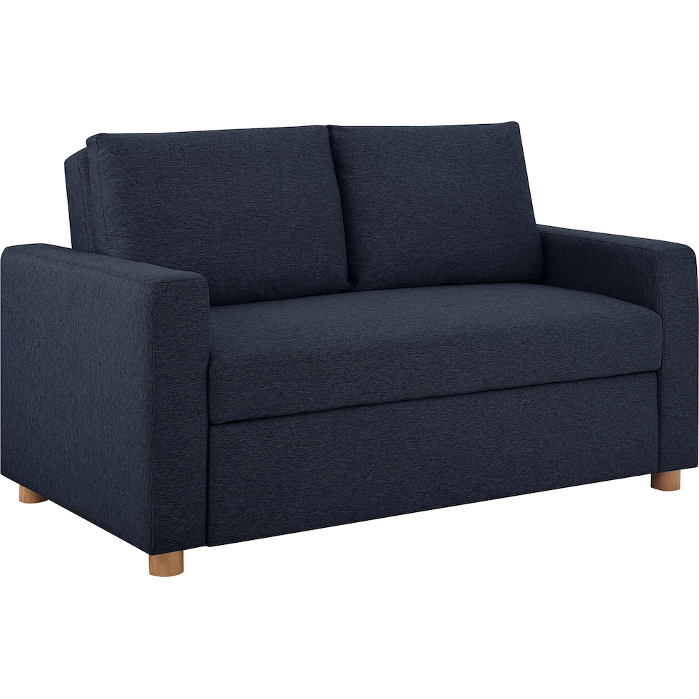 kimberly blue sofa bed   