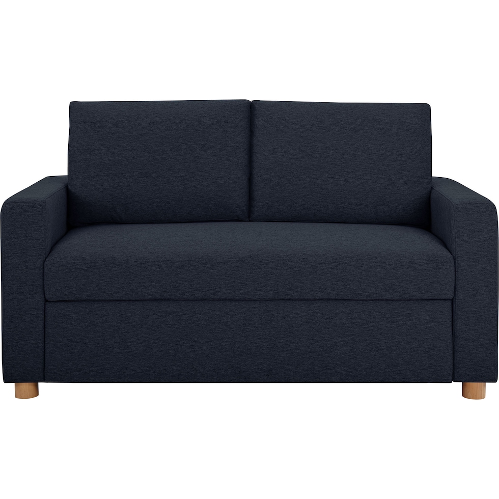 kimberly blue sofa bed   