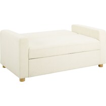 kimberly white sofa bed   