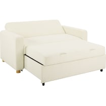 kimberly white sofa bed   