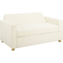 kimberly white sofa bed   