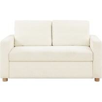 kimberly white sofa bed   