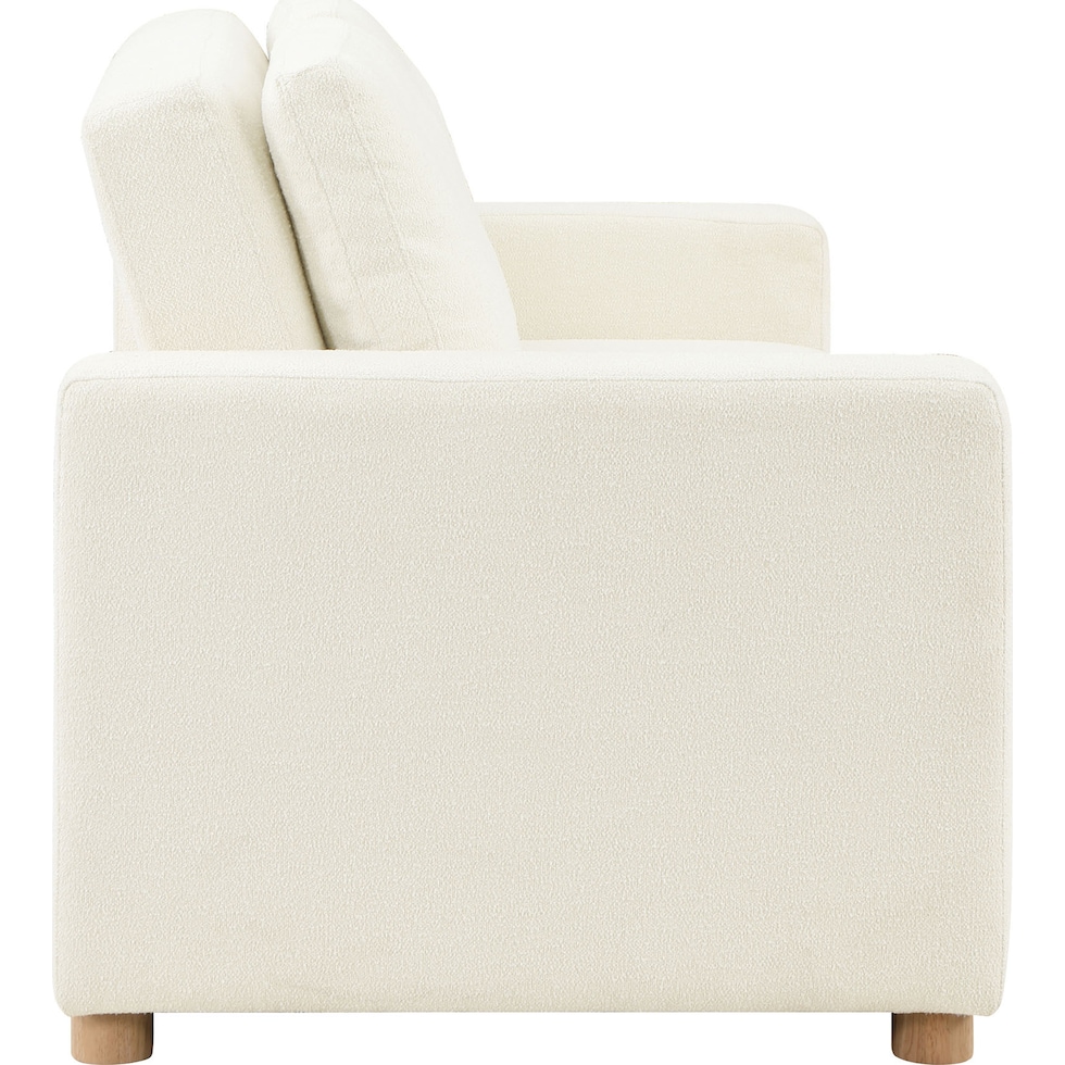 kimberly white sofa bed   