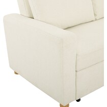 kimberly white sofa bed   