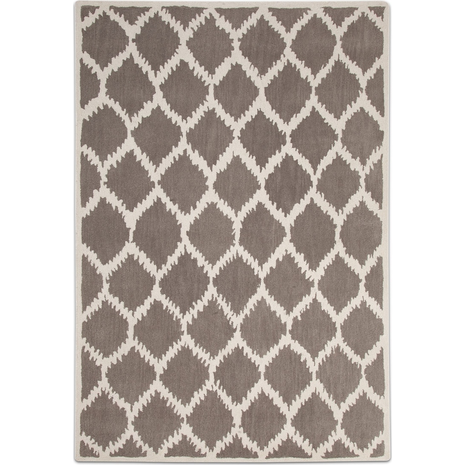 kimble gray area rug  x    
