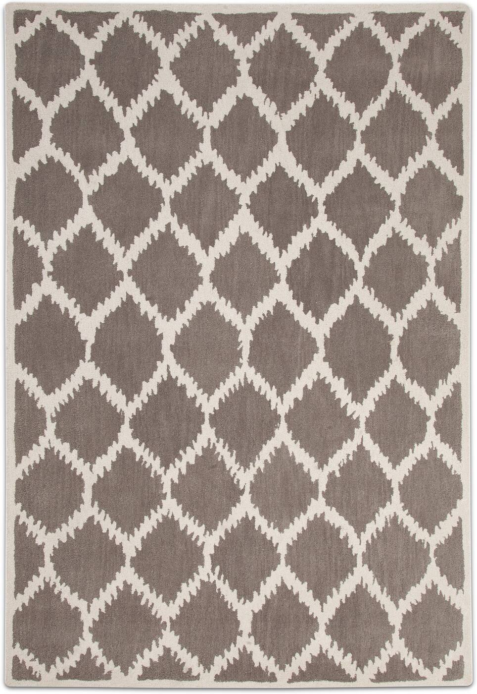 kimble gray area rug  x    