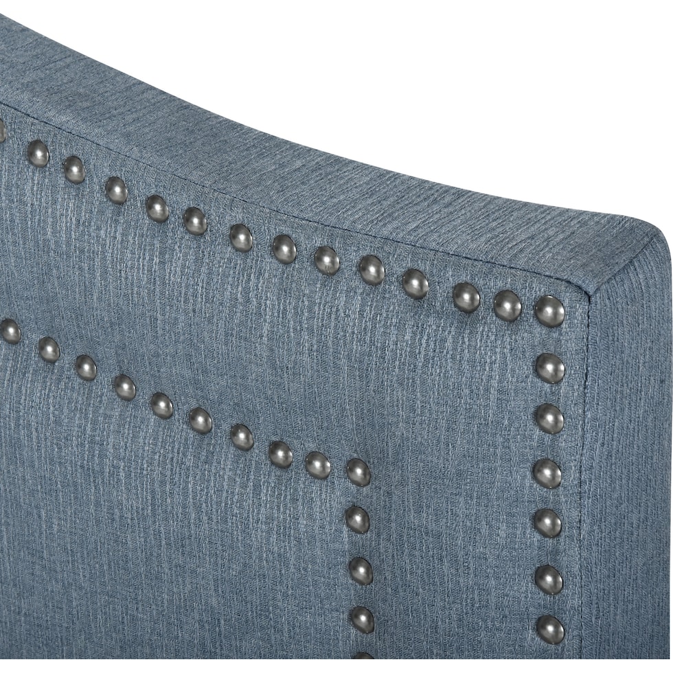 kimbra blue twin bed   
