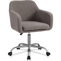 kimika gray office chair   