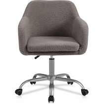 kimika gray office chair   