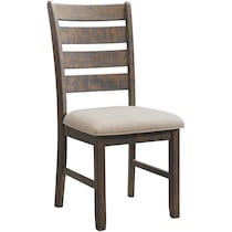 kingsbury white dining chair   