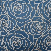 kingston blue accent chair   