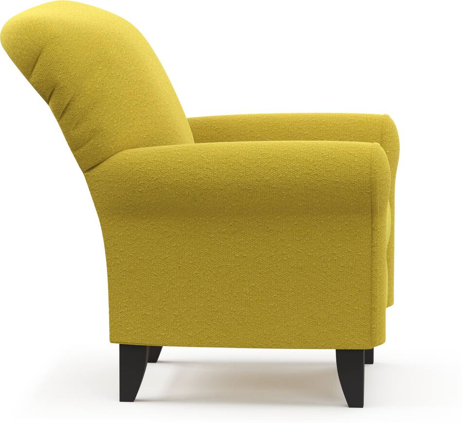 Kingston Accent Chair Bloke Goldenrod American Signature Furniture