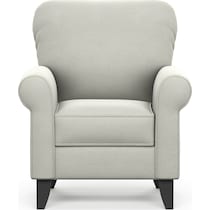 kingston gray accent chair   