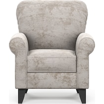 kingston gray accent chair   