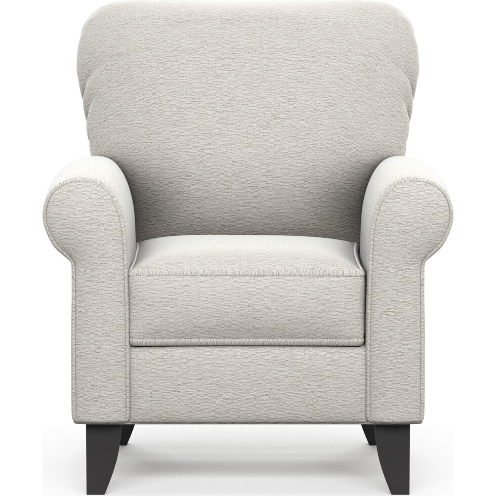 kingston gray accent chair   