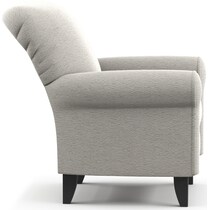 kingston gray accent chair   