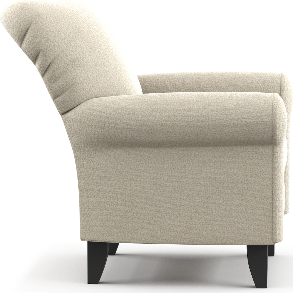 kingston light brown accent chair   