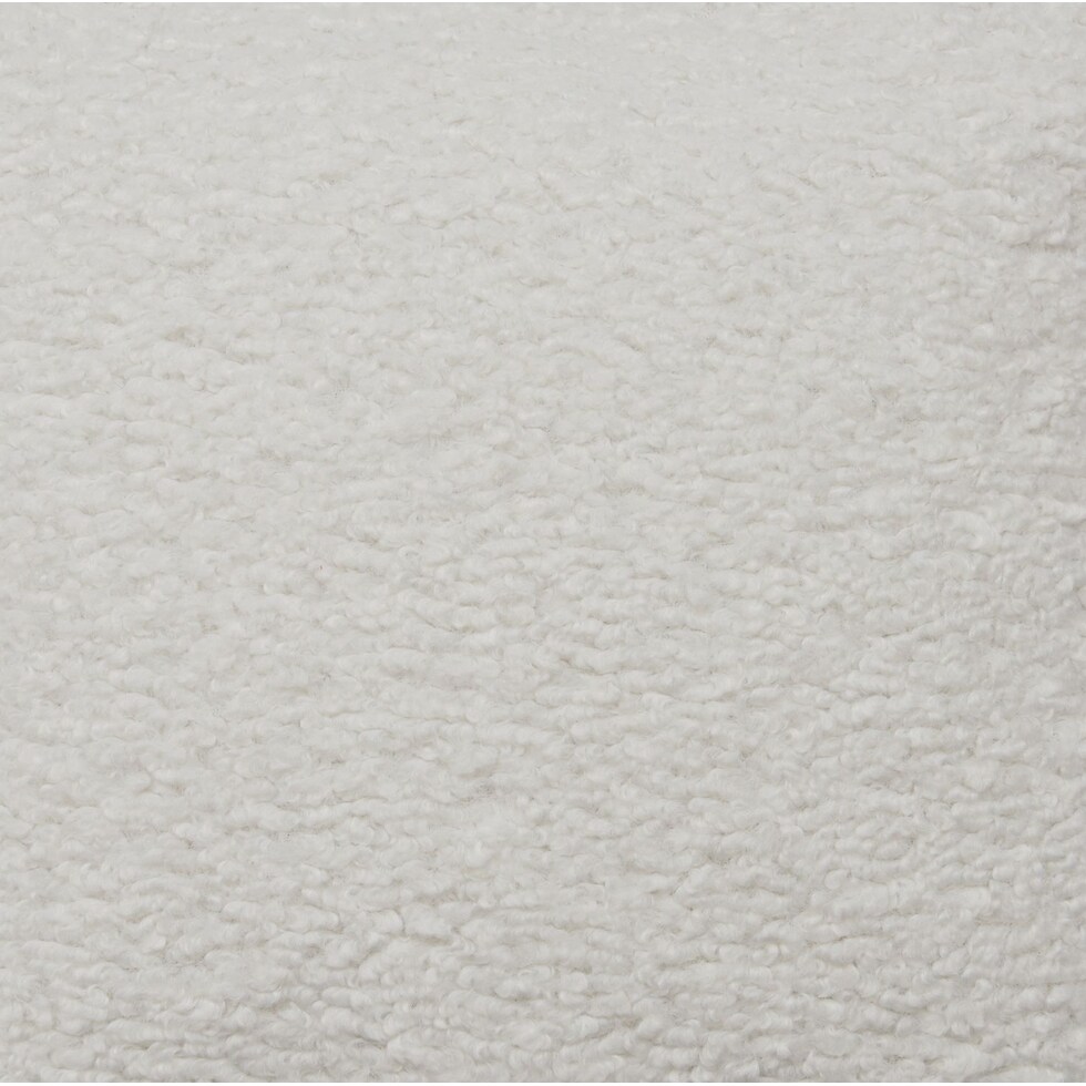 kingston white accent chair   