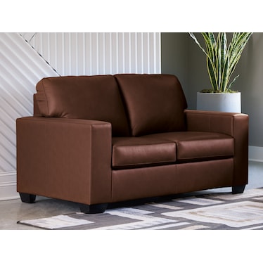 Broyhill Kintaro Leather Loveseat