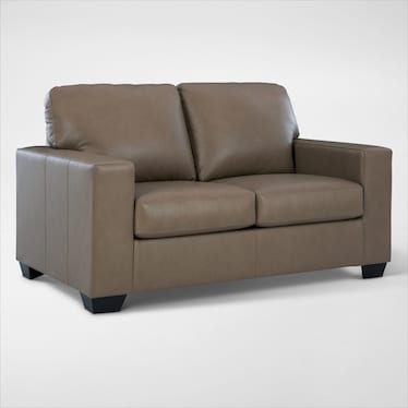 Broyhill Kintaro Leather Sofa and Loveseat