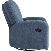 kipton blue recliner   