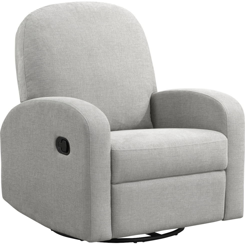 kipton gray recliner   