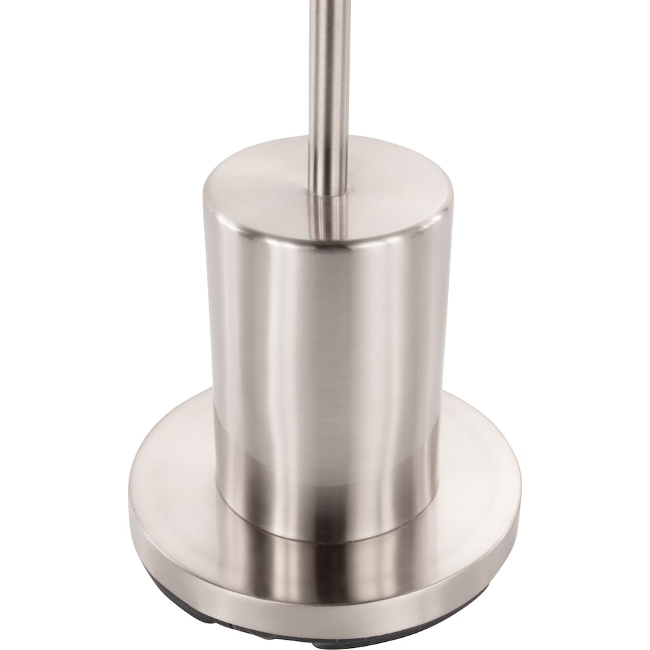 kirby stainless steel floor lamp   