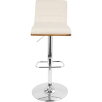 kirland white bar stool   