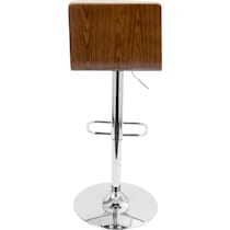 kirland white bar stool   