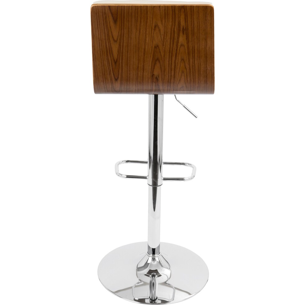 kirland white bar stool   