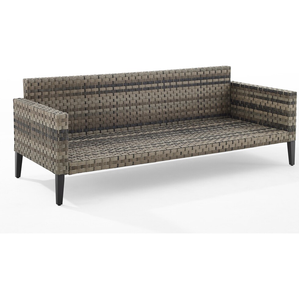 kitty hawk blue outdoor sofa   