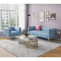 knightley blue gold  pc living room   