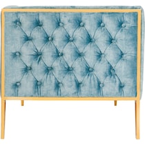 knightley blue gold sofa   