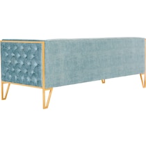 knightley blue gold sofa   