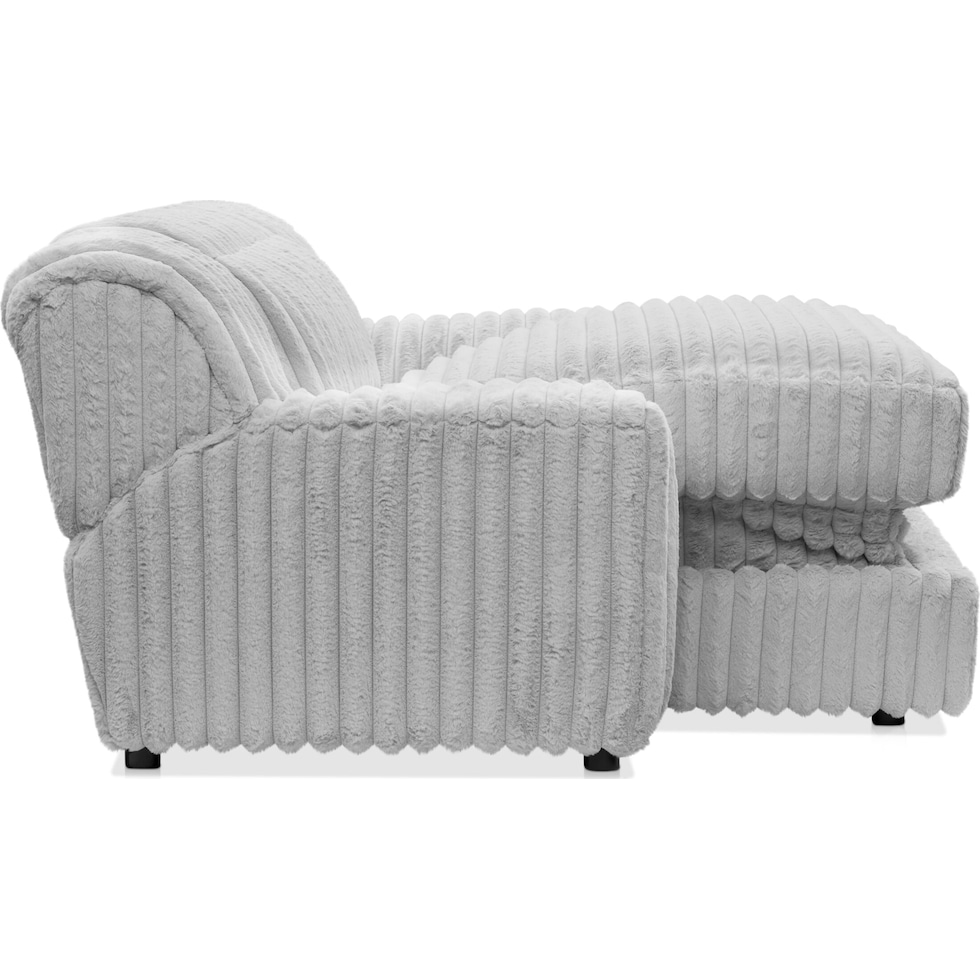 koala gray chaise   