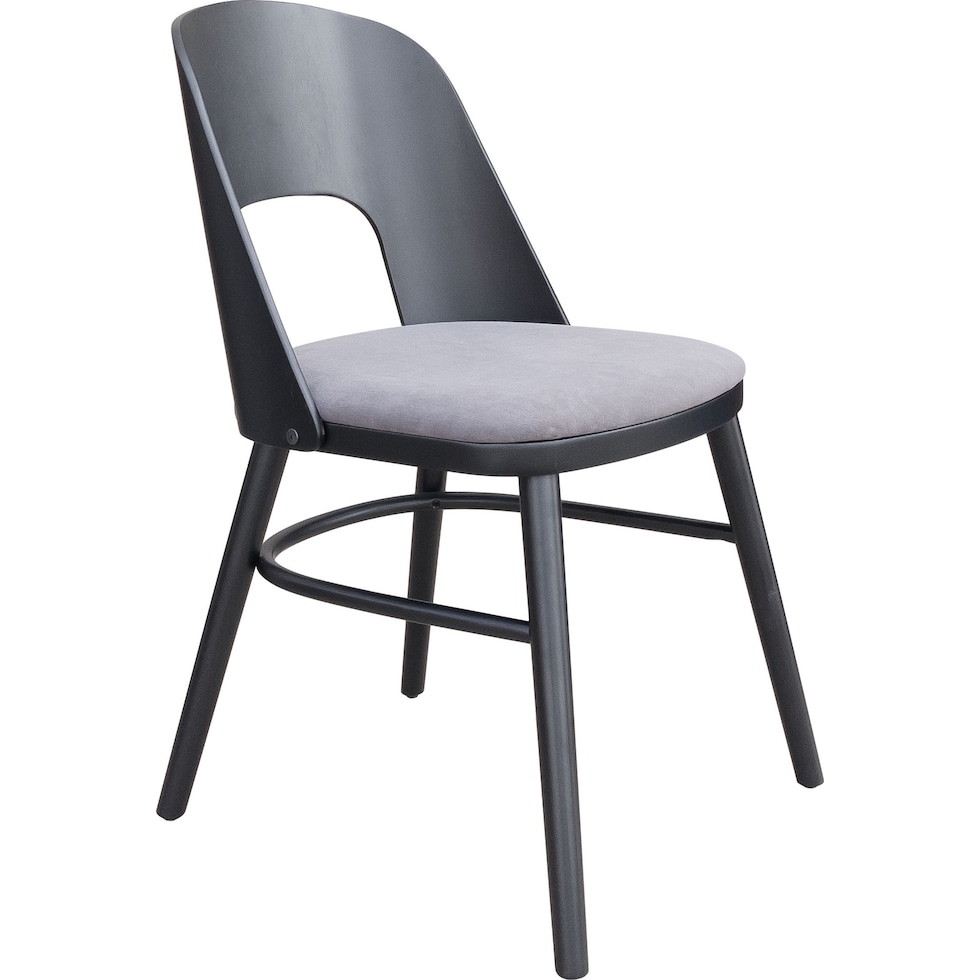 kodan black dining chair   