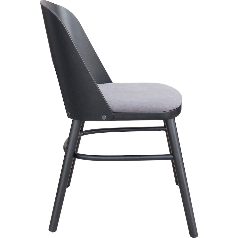 kodan black dining chair   