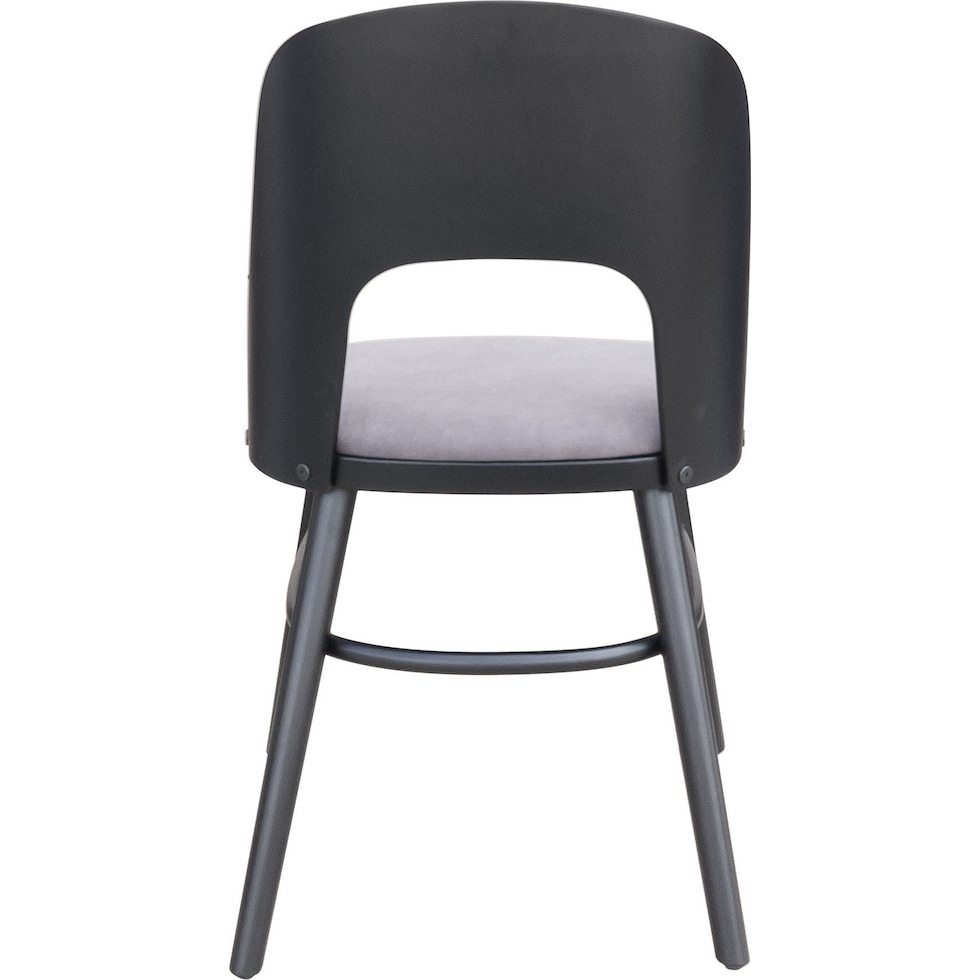 kodan black dining chair   