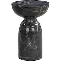 koi black accent table   