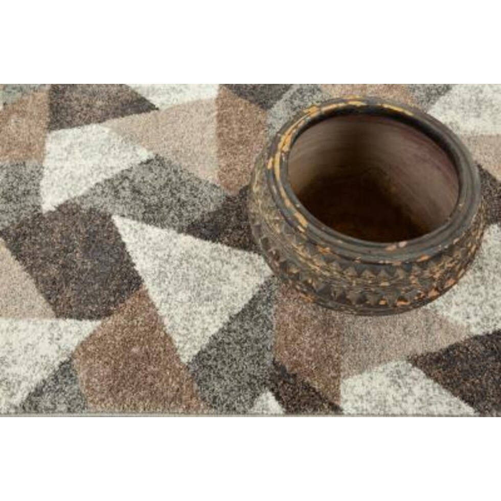 kolden brown gray light gray area rug  x    