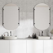 kollyns satin black mirror   