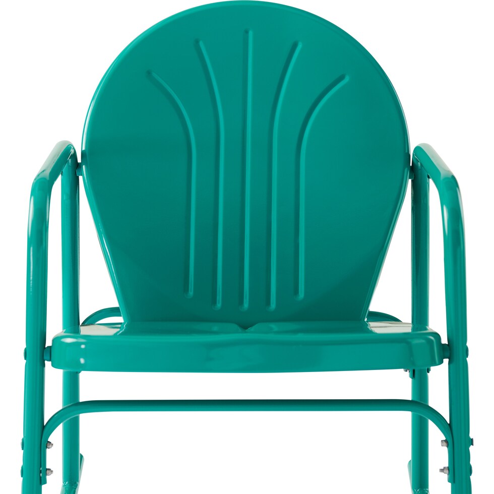 kona blue outdoor chair set   