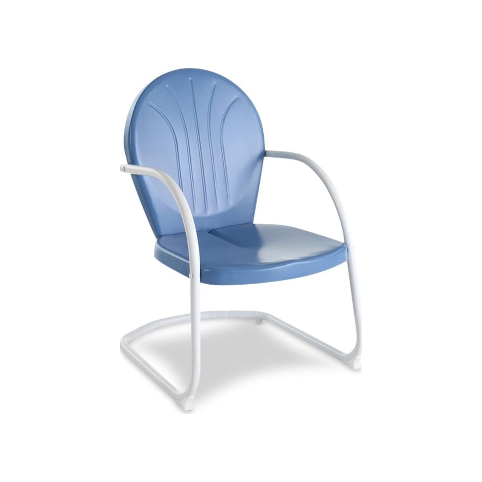 kona blue outdoor chair   