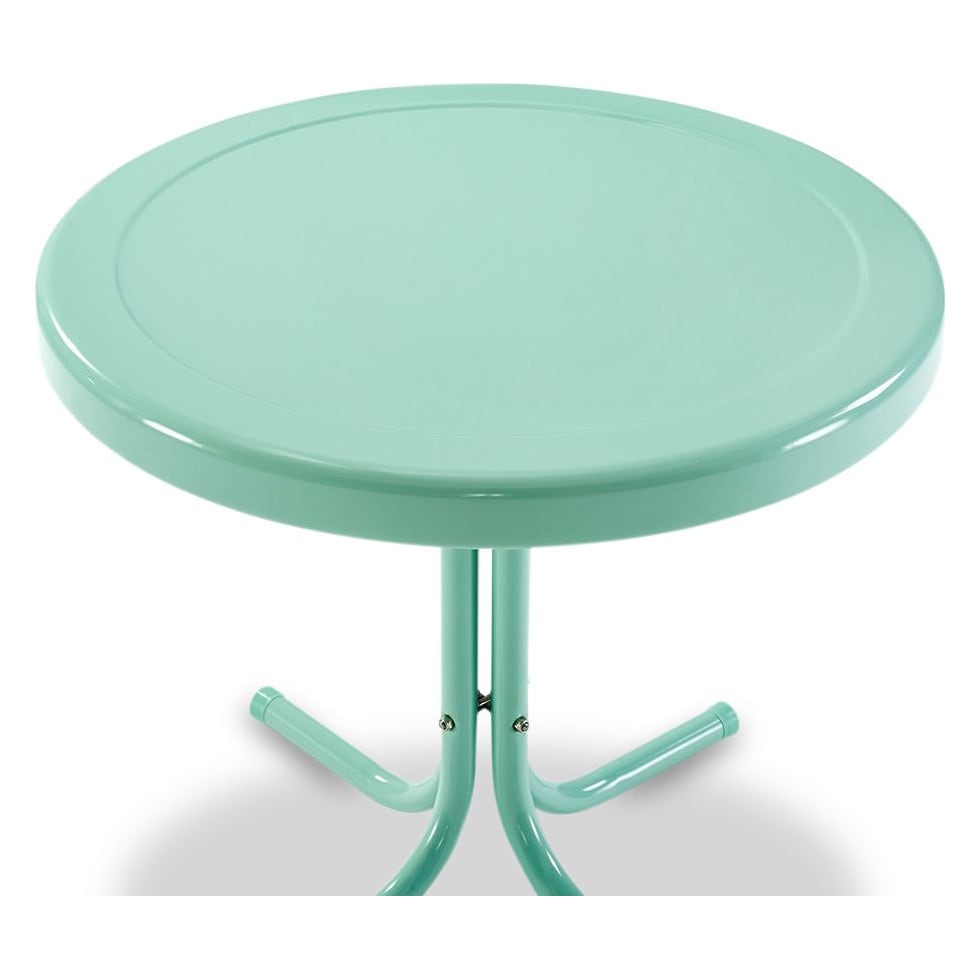 kona blue outdoor end table   