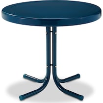 kona blue outdoor end table   